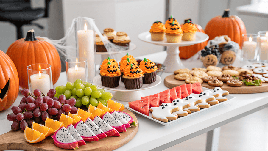 tiec buffet halloween 1