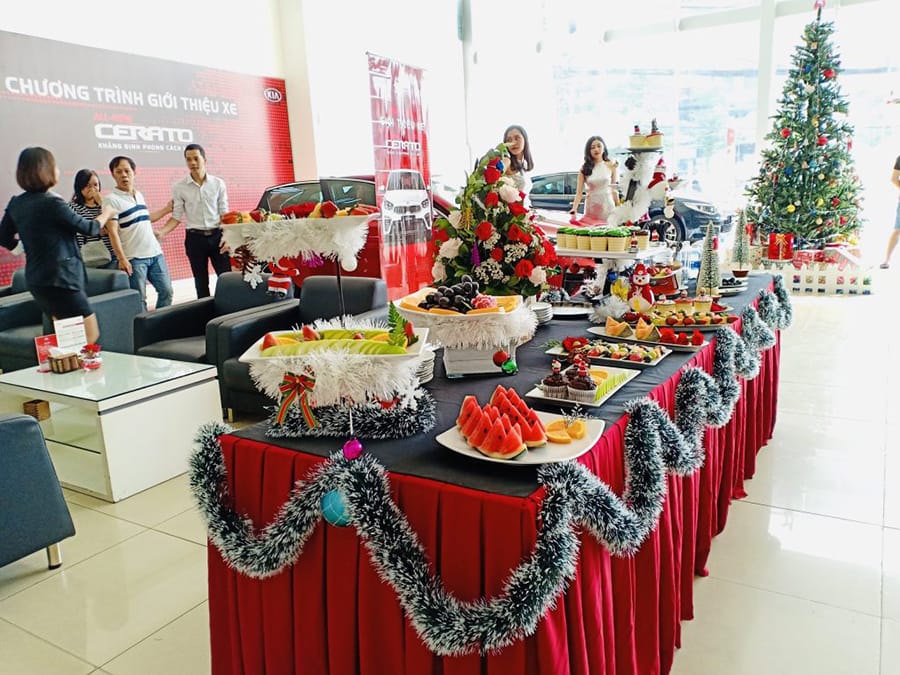 tiec tea break giang sinh 1