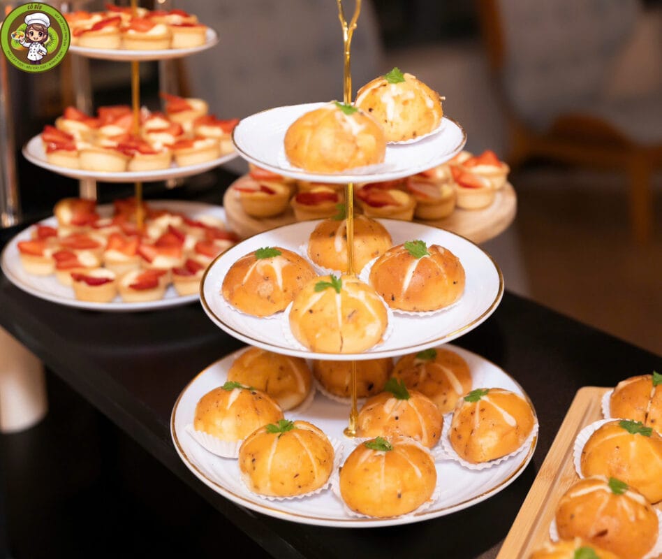 Tiệc trà chiều văn phòng TPHCM - Nâng cao năng suất làm việc 6 finger food teabreak 2